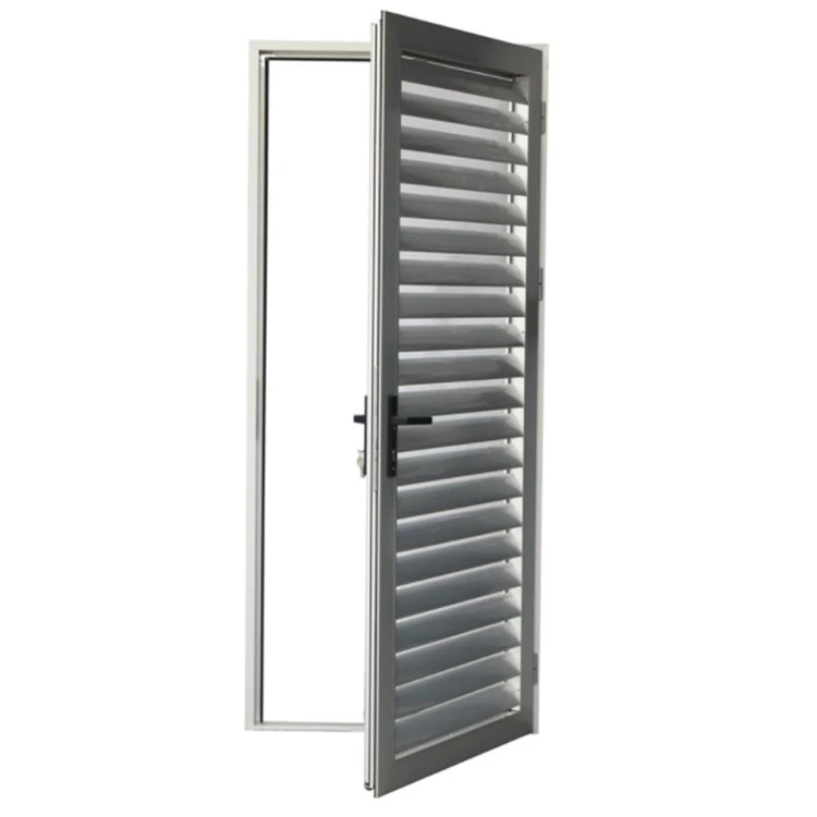 Ventilācijas alumīnija žalūzijas durvis
